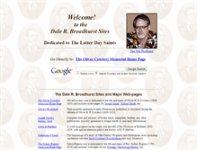 Tablet Screenshot of olivercowdery.com
